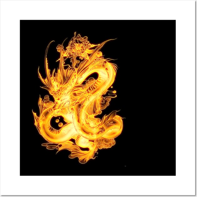 2024 Year of the Dragon - Chinese New Year - Lunar New Year 2024 Wall Art by MyVictory